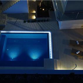 6 Bedroom Beachfront Villa with Heated Pool near Vela Luka on Korcula Island, Sleep 12
